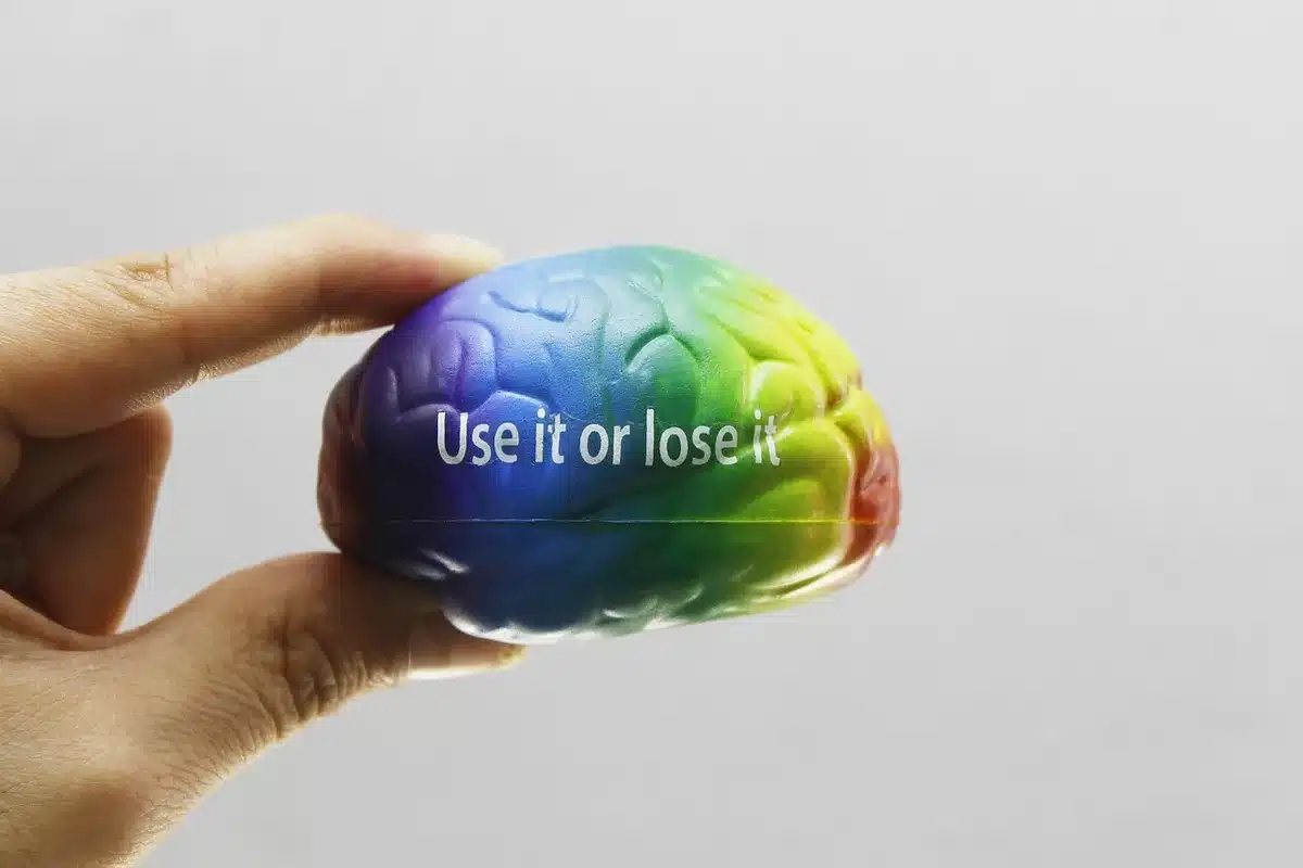 Illustration d'imagerie cérébrale montrant zones liées à la dopamine